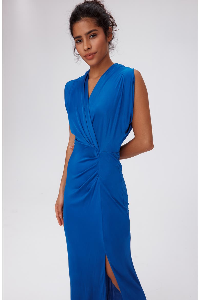 Williams Midi Dress, Alternate, color, SAPPHIRE BLUE