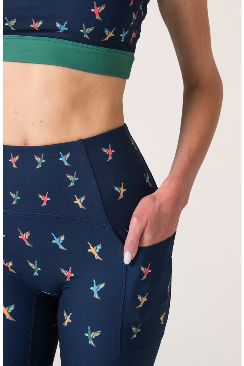Freedom Wings High-Waisted 7/8 Leggings, Alternate, color, Blue