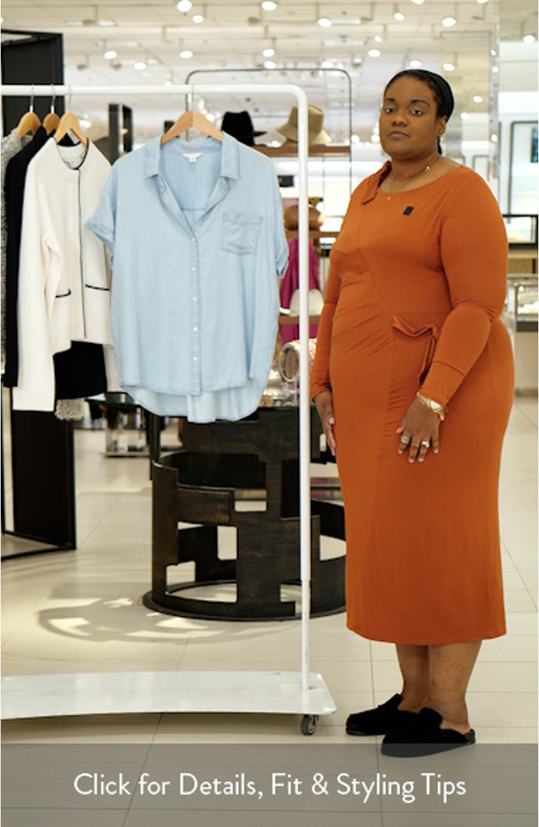 Cotton Chambray Camp Shirt, sales video thumbnail