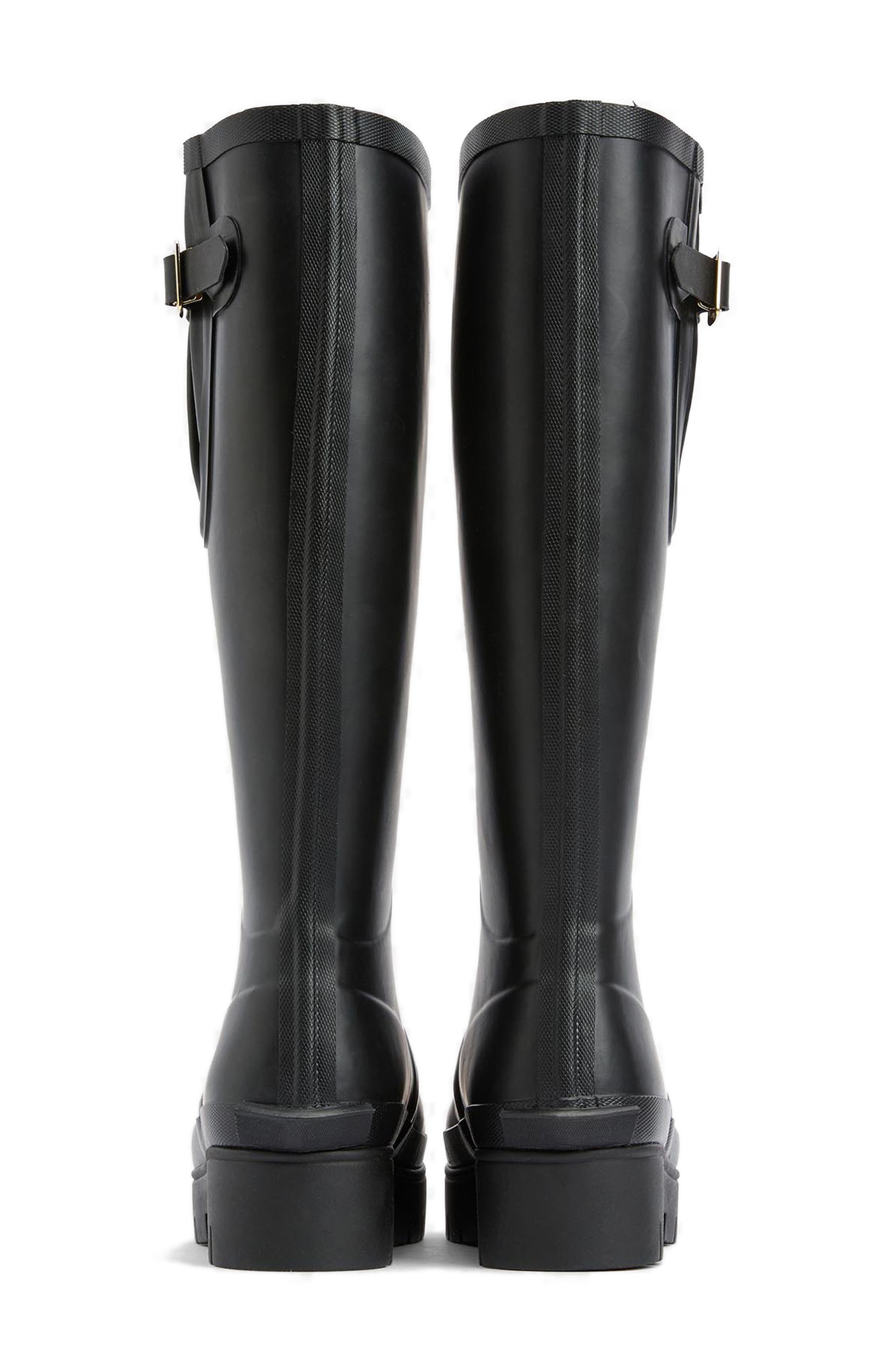 Barbour Leighton Tall Wellington Boot, Alternate, color, 