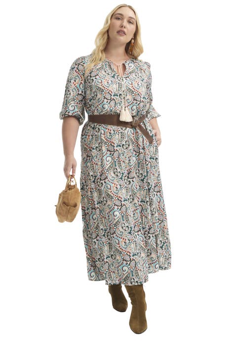 Boho Maxi Dress (Plus)