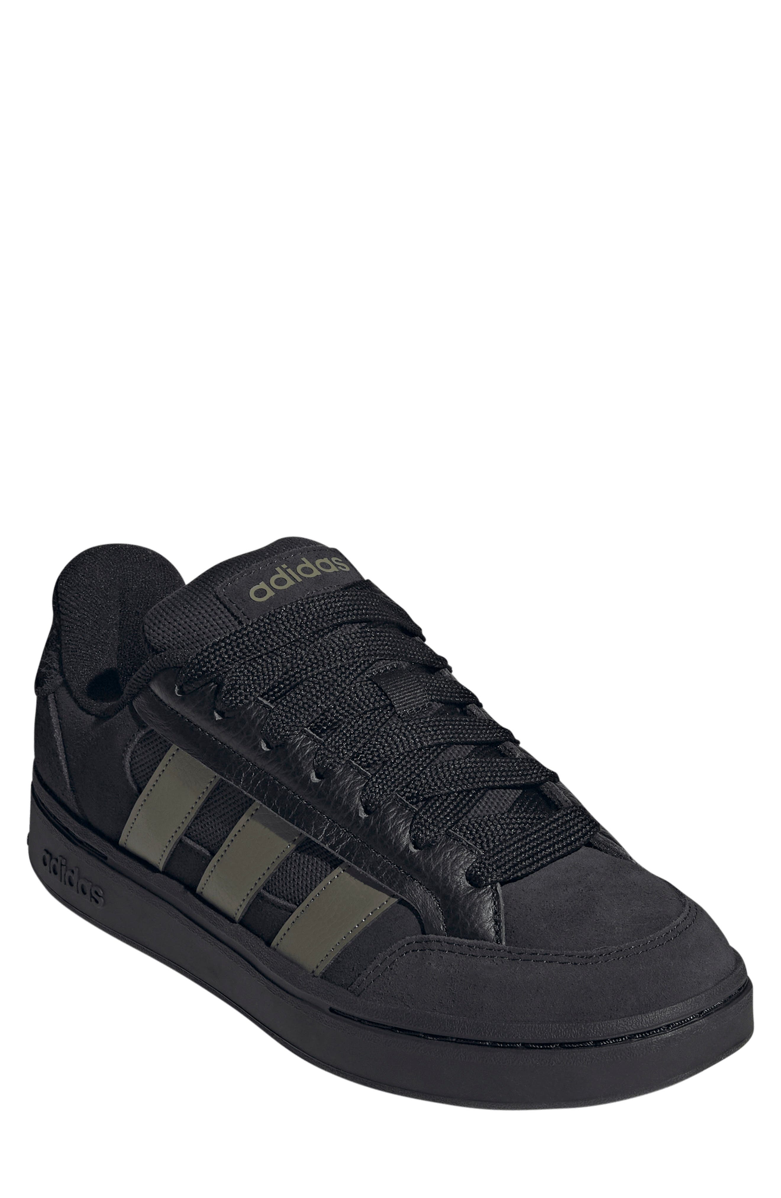 adidas Alpha Sk8 Sneaker, Main, color, Core Black/ Olive/ Core Black