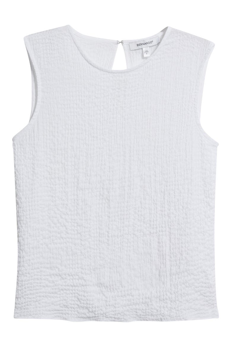 Sleeveless Top, Alternate, color, BRIGHT WHITE
