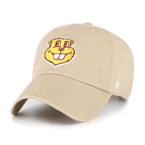 Men's '47 Khaki Minnesota Golden Gophers Clean Up Adjustable Hat