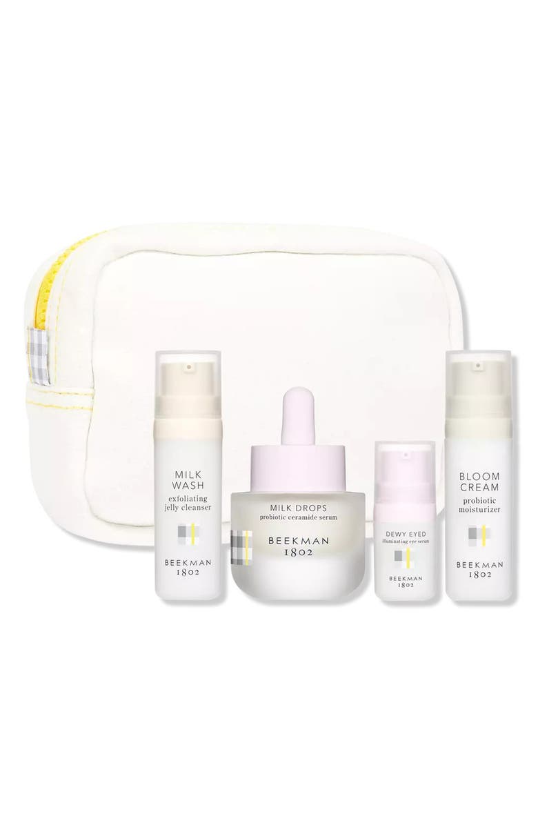 Beekman 1802 Travel-Sized Best Sellers Skincare Set $76 Value, Main, color, 
