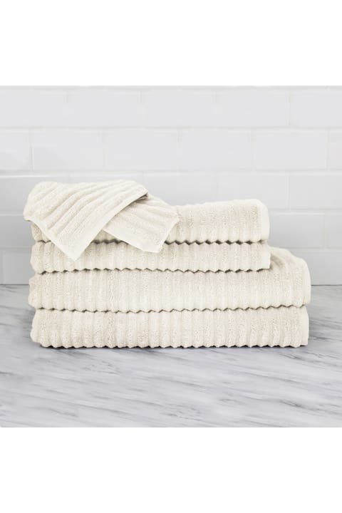 Zero Twist 6-Piece Towel Set - Multiple Colors Available
