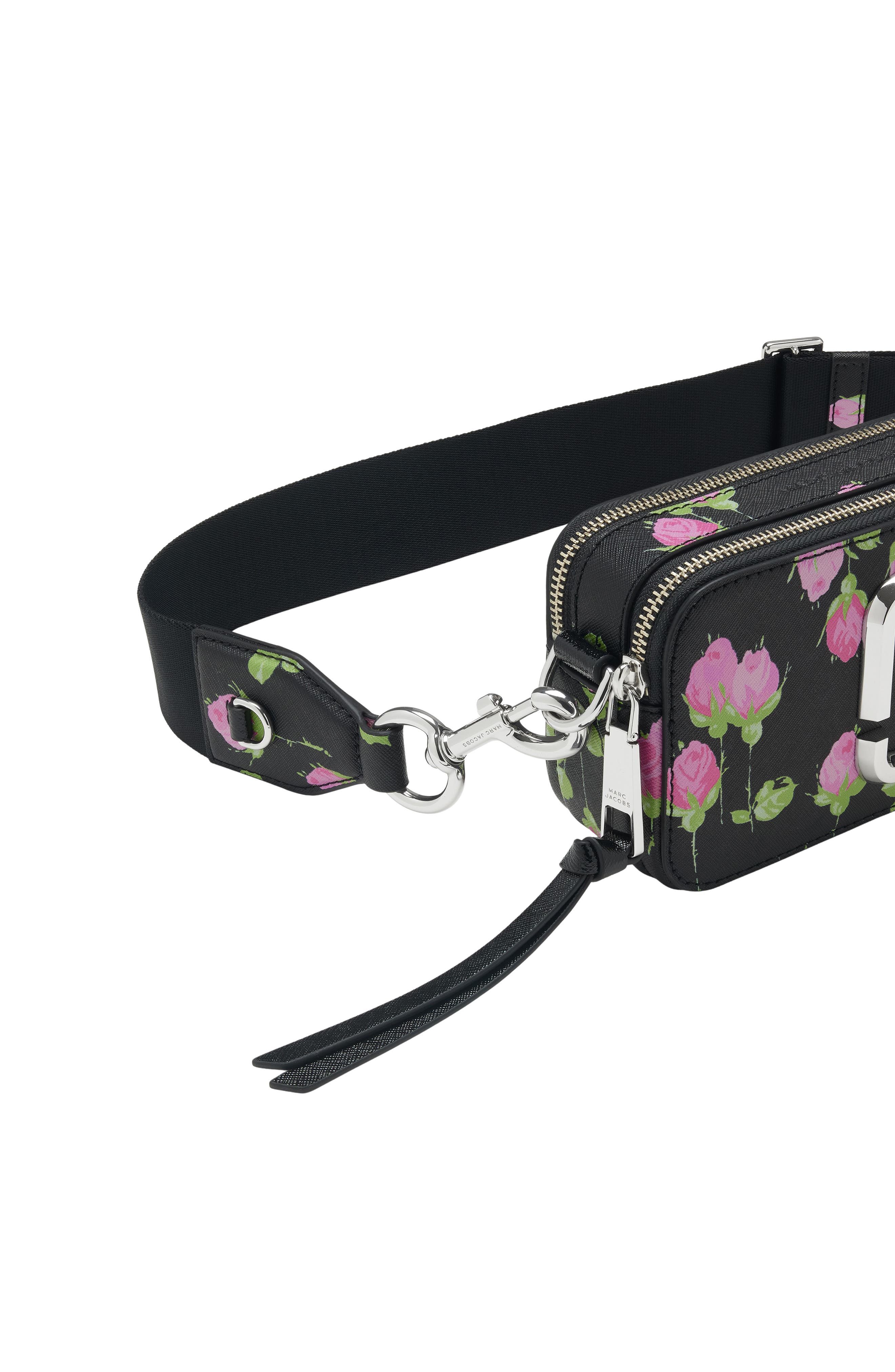 The Snapshot Hairy Suede Leather Crossbody Bag, Alternate, color, BLACK MULTI