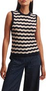 Sanctuary Everyday Scallop Pointelle Sweater Vest