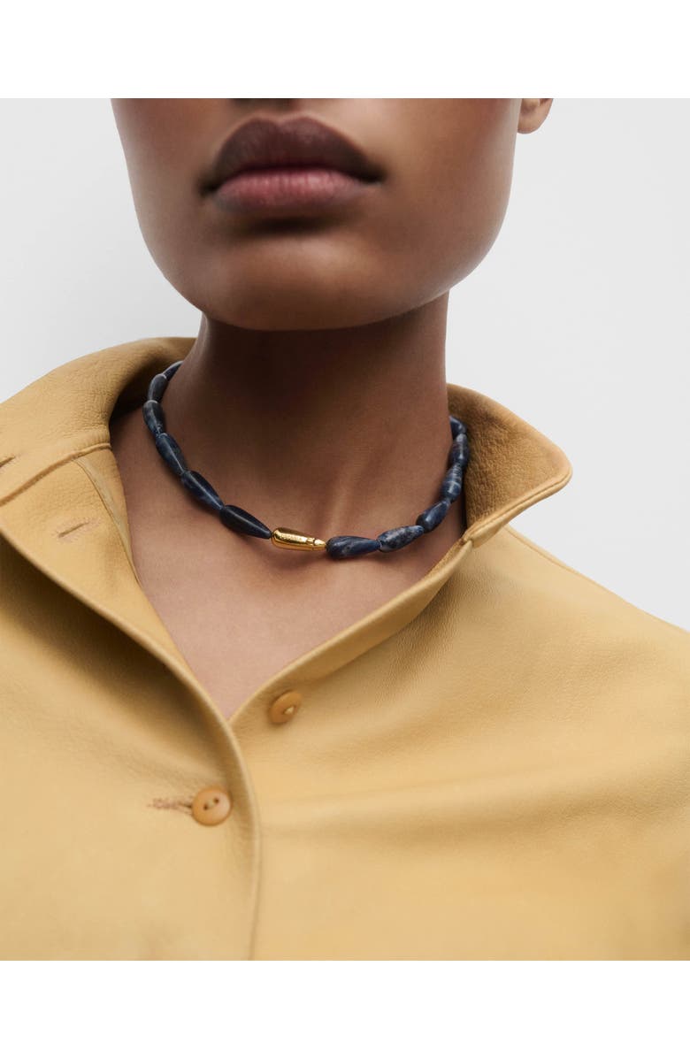 PDPAOLA Sodalite Drop necklace, Alternate, color, Sodalite