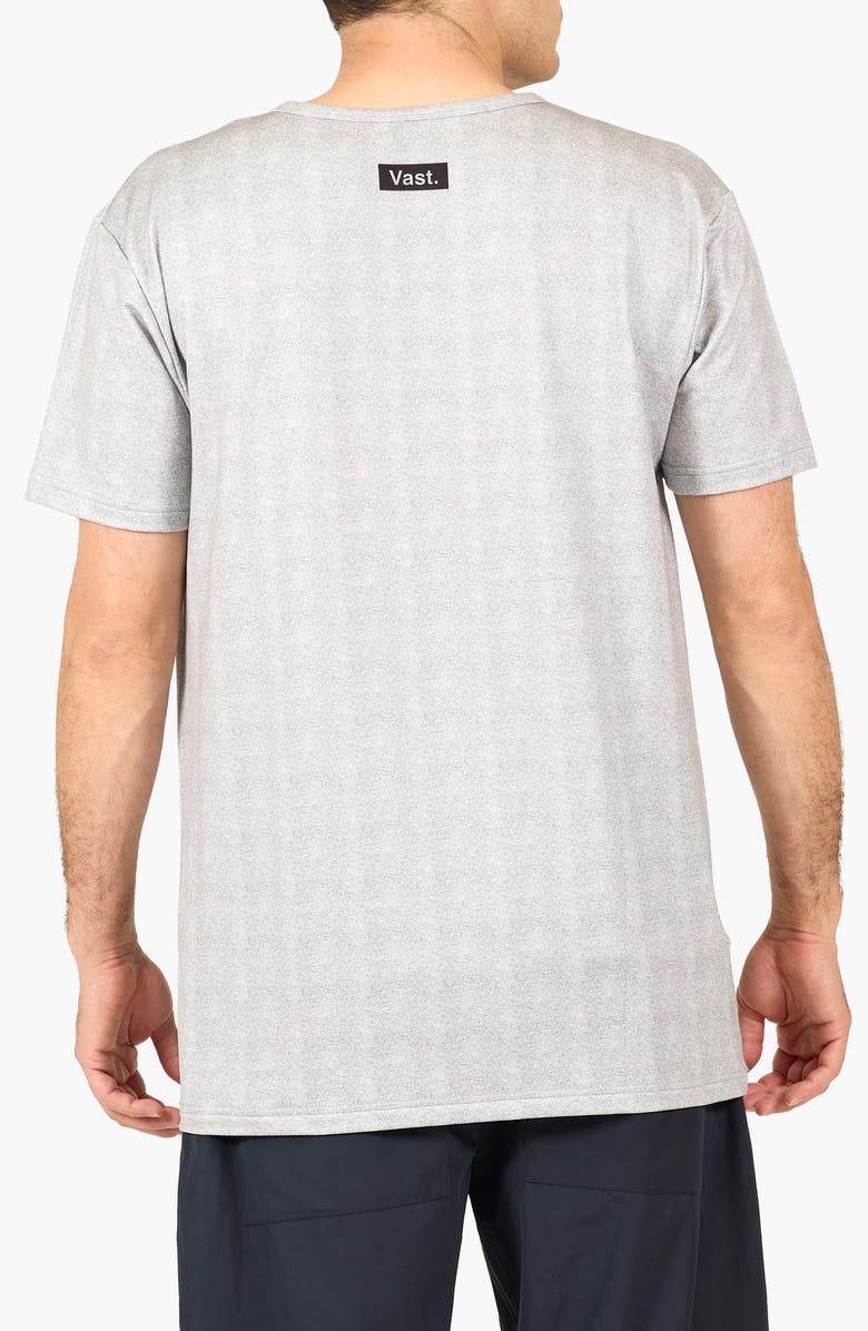 VAST A Yogi Always Wins Performance Graphic T-Shirt, Alternate, color, Heather Grey