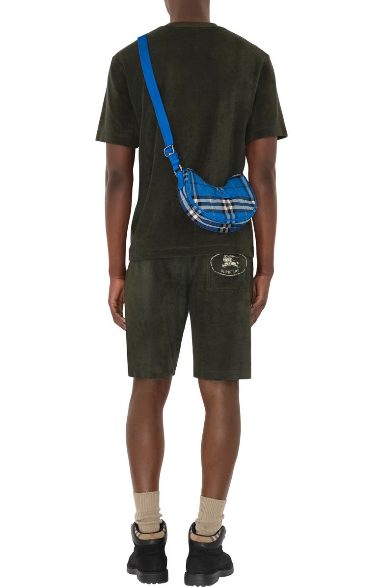 Burberry Horseshoe Crossbody Bag, Alternate, color, Hyacinth