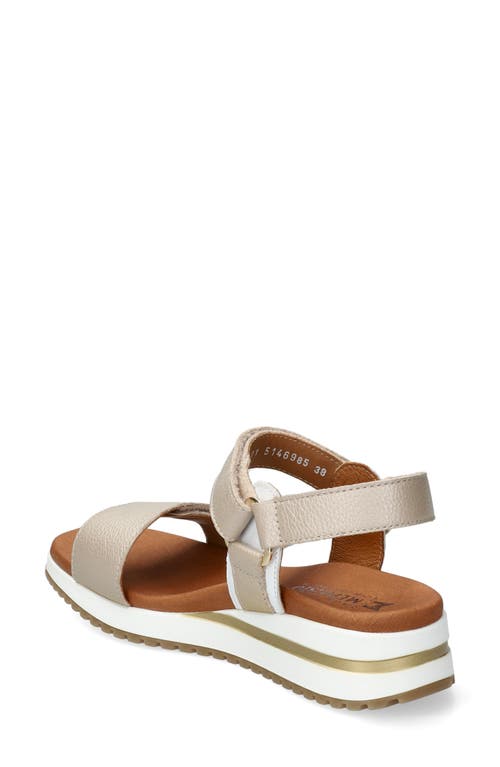 Mephisto Jeanie Ankle Strap Sandal In Beige