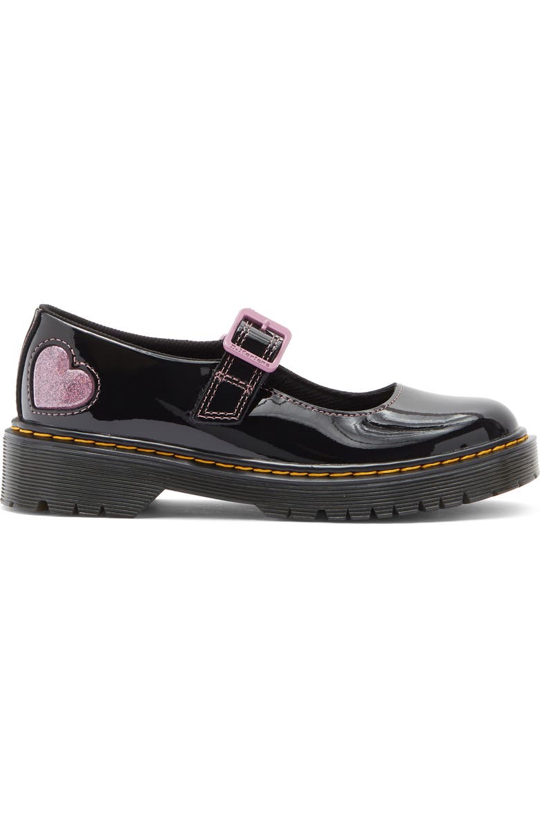 Dr. Martens Kids' Mary Jane Bex Sole Flat, Alternate, color, Black
