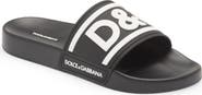 Dolce&Gabbana Logo Embossed Sport Slide
