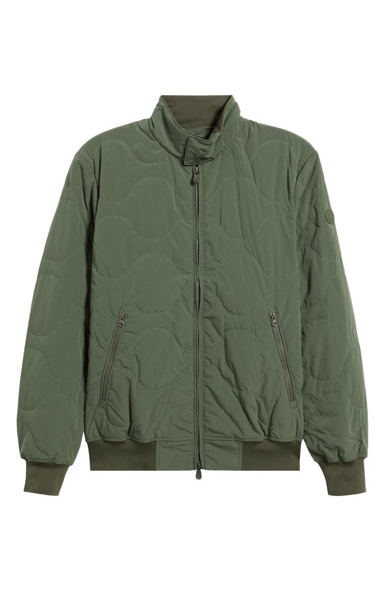 Save The Duck Stream Water Resistant Quilted Jacket, Alternate, color, Thyme Green