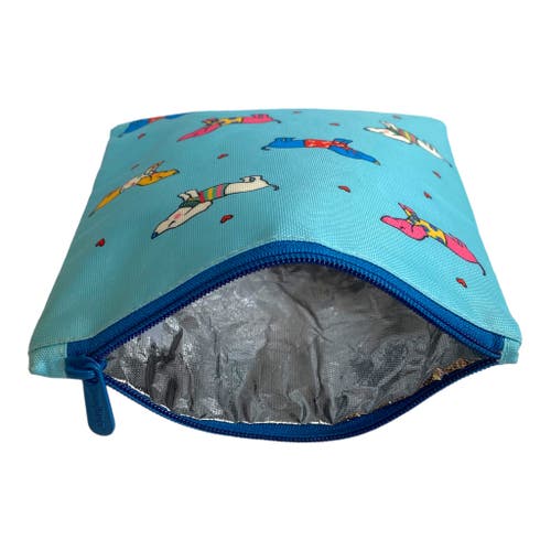 Yumbox Reusable Sandwich Bags Insulated, Washable, Eco-friendly Fabric Pouches For Snacks, Wraps & L