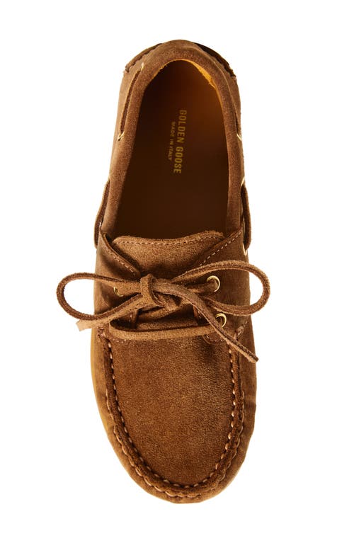 Golden Goose Kids' Cruise Loafer In Brown