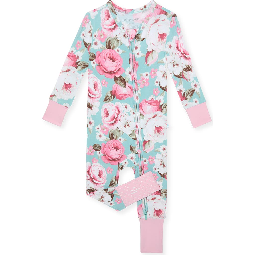 Posh Peanut Fitted Convertible Footie Pajamas