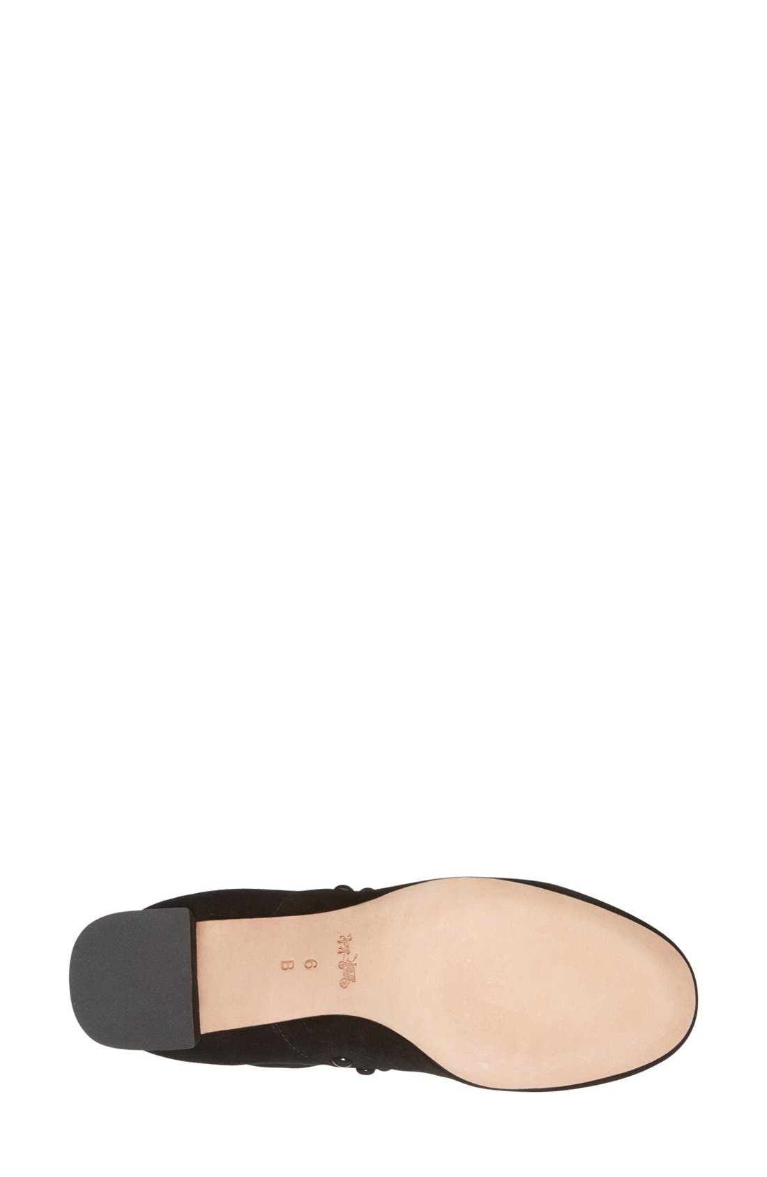 'Britney' Knee-High Boot, Alternate, color, BLACK SUEDE