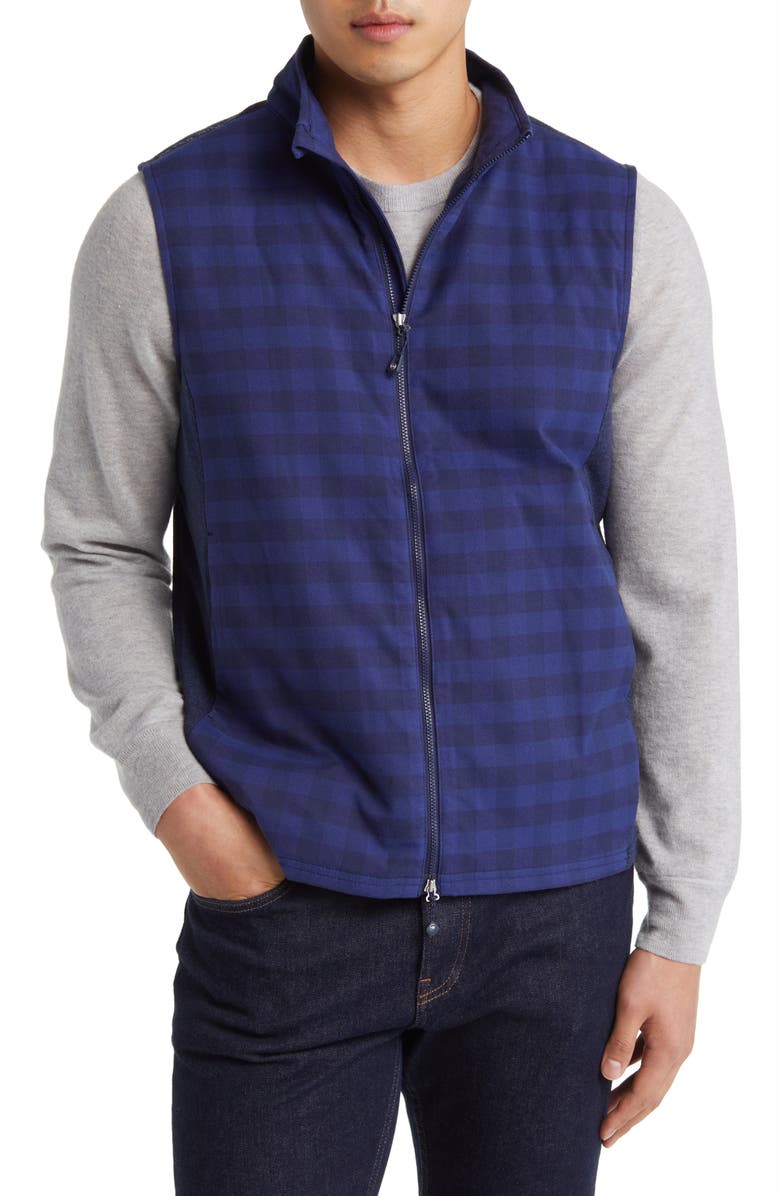 Peter Millar Fuse Elite Flannel Hybrid Vest, Alternate, color,