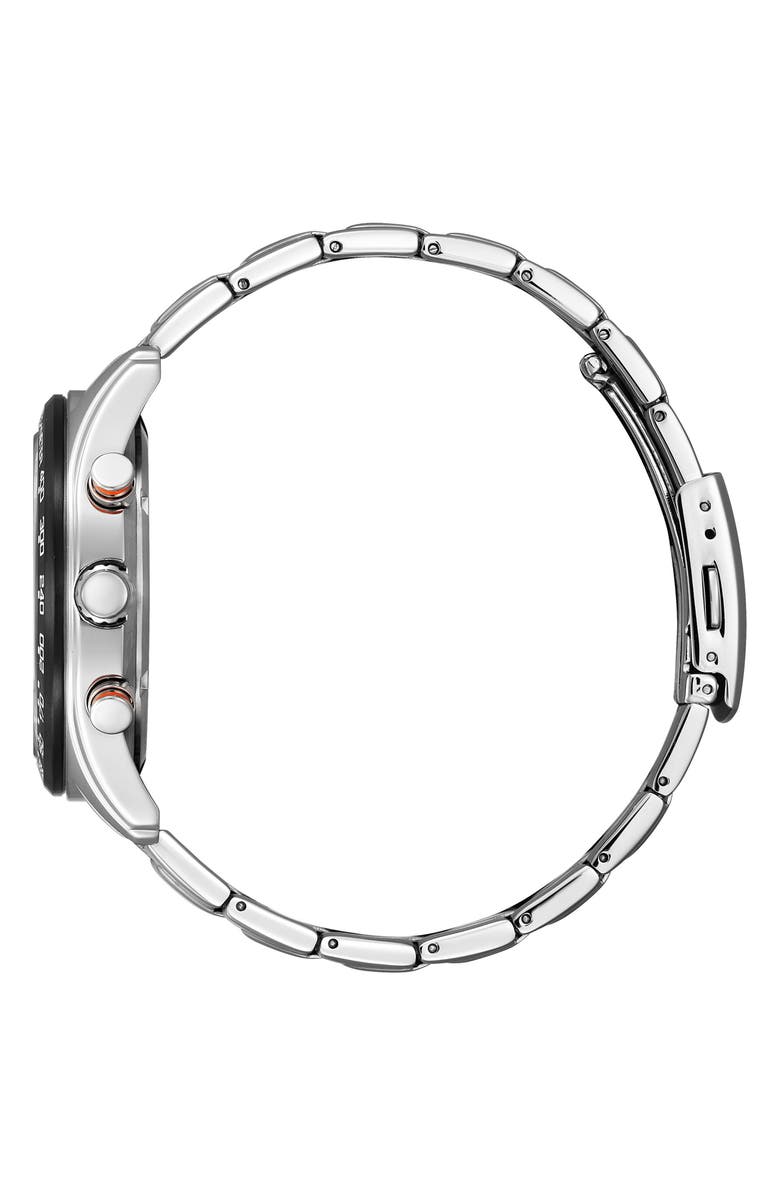 Citizen Eco Drive Chronograph Stainless Steel Bracelet Watch, 43mm, Alternate, color,
