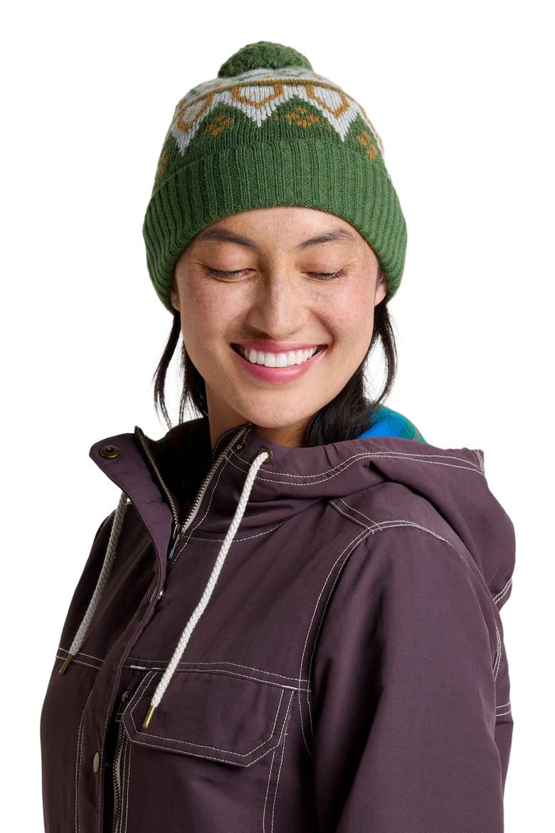Cazadero Pom Beanie, Alternate, color, Chive