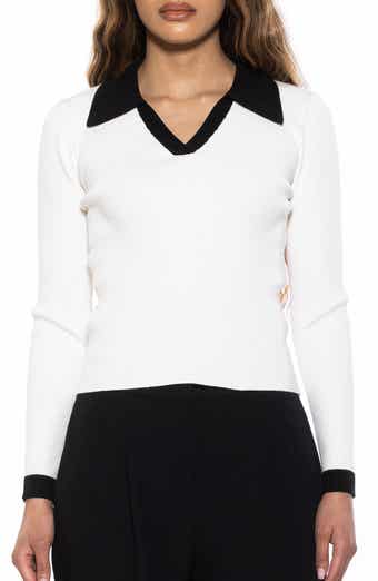 Collar Knit Top