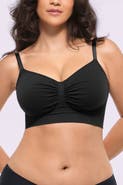 Shapellx Wireless Seamless Comfy Non Padded V Neck Bra