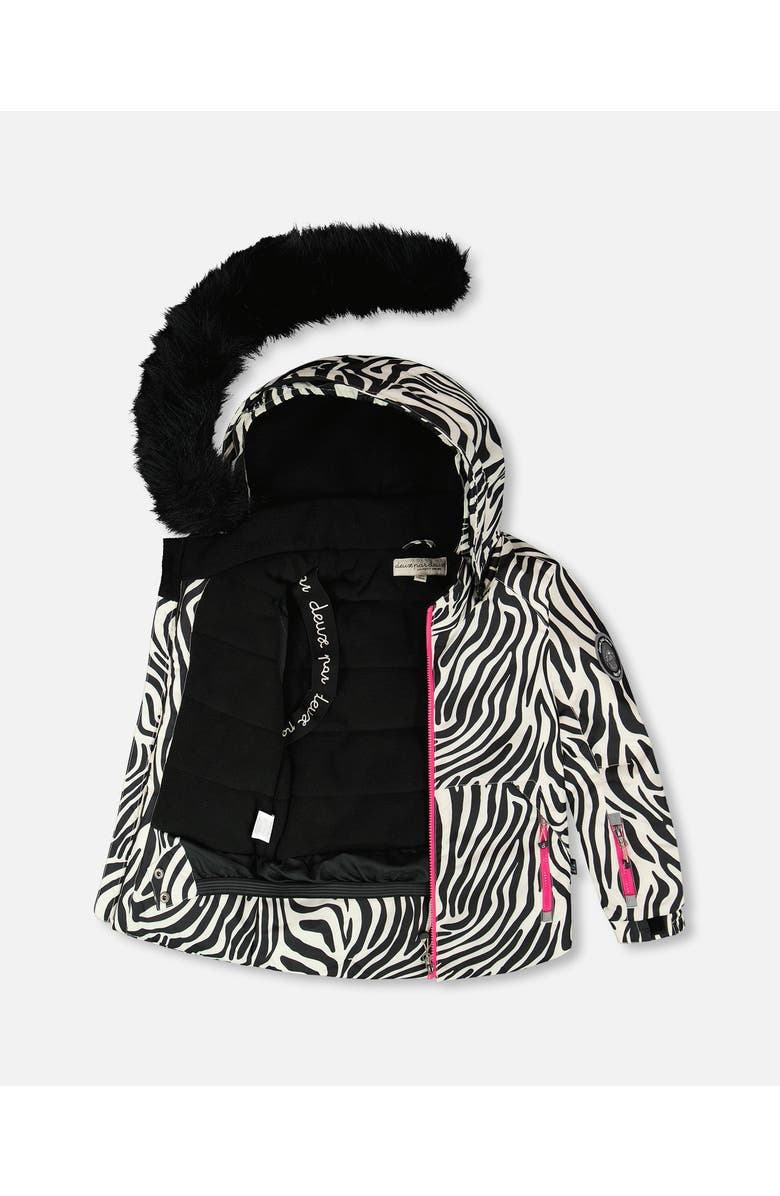 Deux par Deux Two-Piece Play Snowsuit, Main, color, Fuchsia