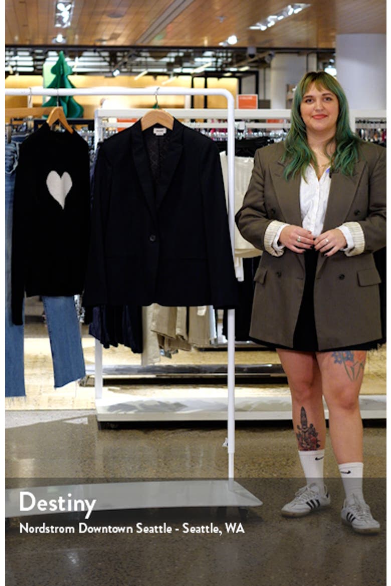 Vedy Love Strass Virgin Wool Blazer video