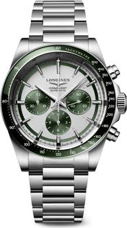 Longines Conquest Chronograph Bracelet Watch, 42mm