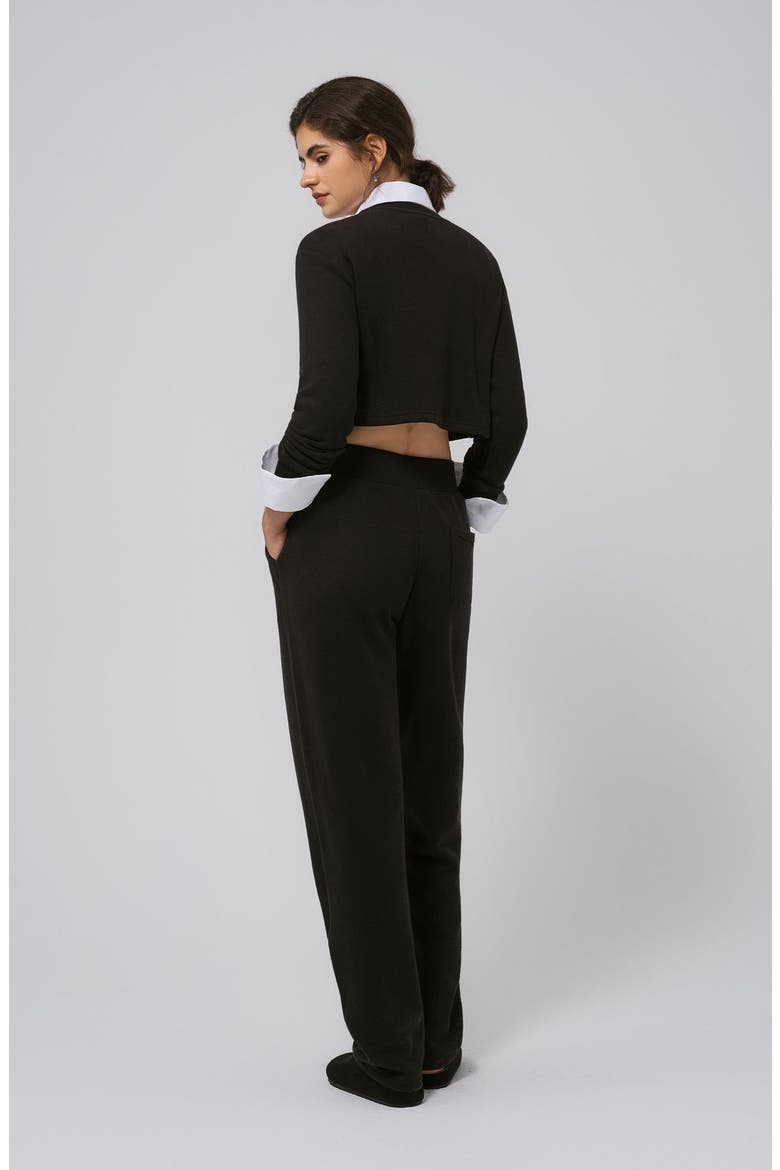 Off Hours Mid Rise Joggers, Alternate, color, black