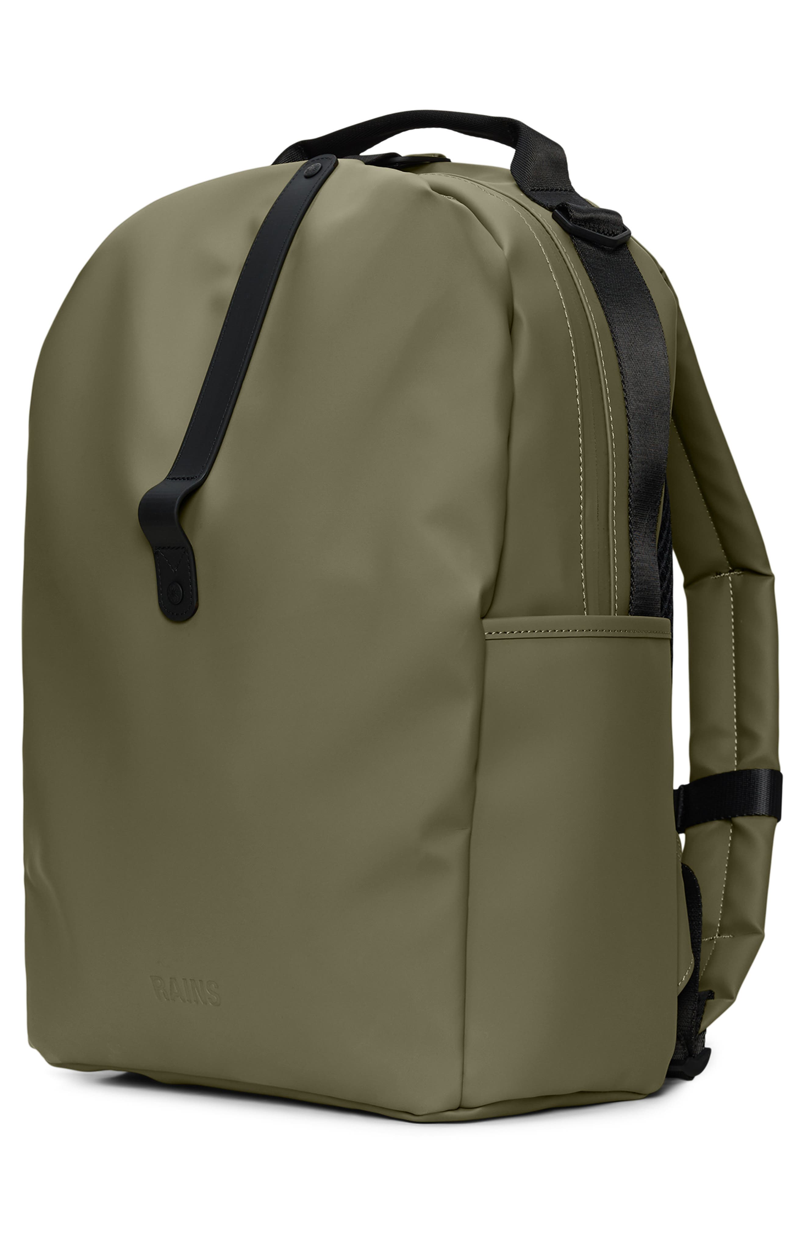 Rains Waterproof Clip Front Backpack, Alternate, color, Marsh