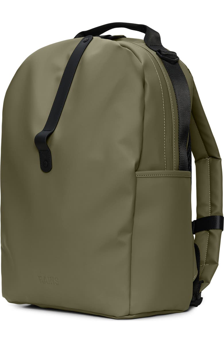 Rains Waterproof Clip Front Backpack, Alternate, color, Marsh