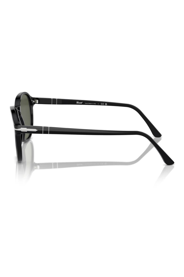 53mm Pillow Sunglasses, Alternate, color, BLACK