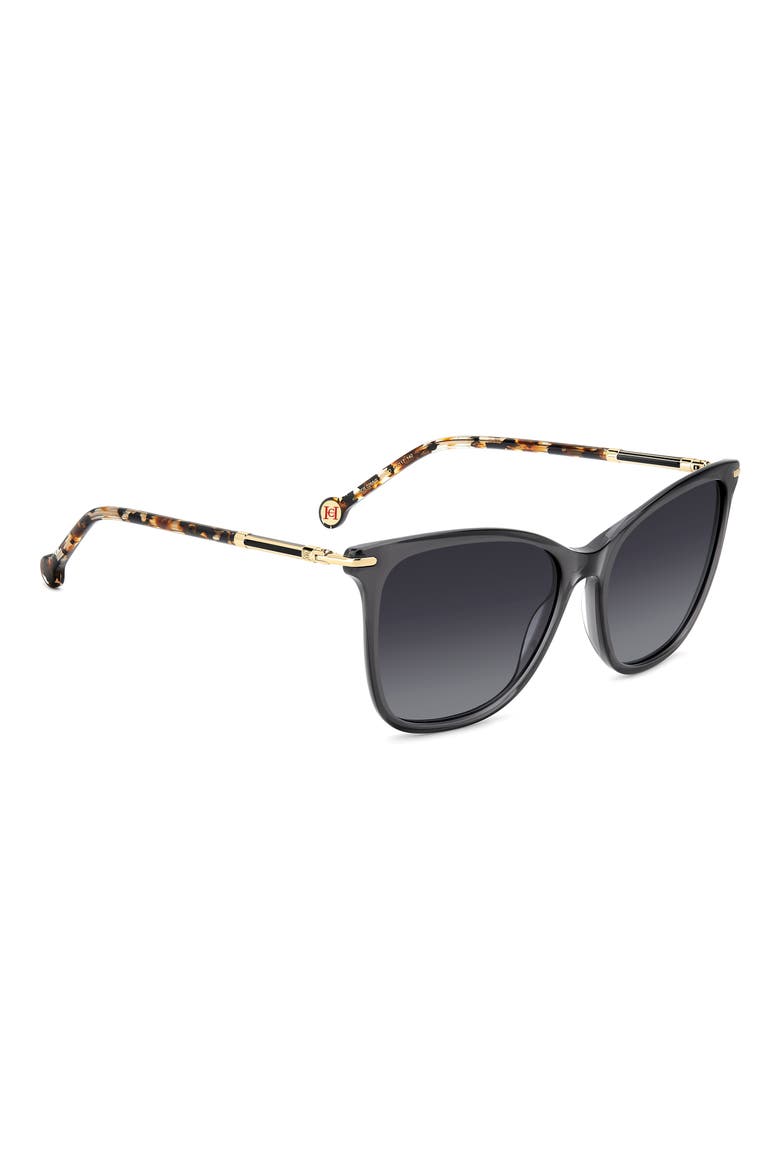 57mm Rectangular Gradient Sunglasses, Alternate, color, 0KB7-9O