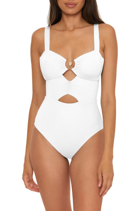 Bonita Shirred One-Piece Swimsuit