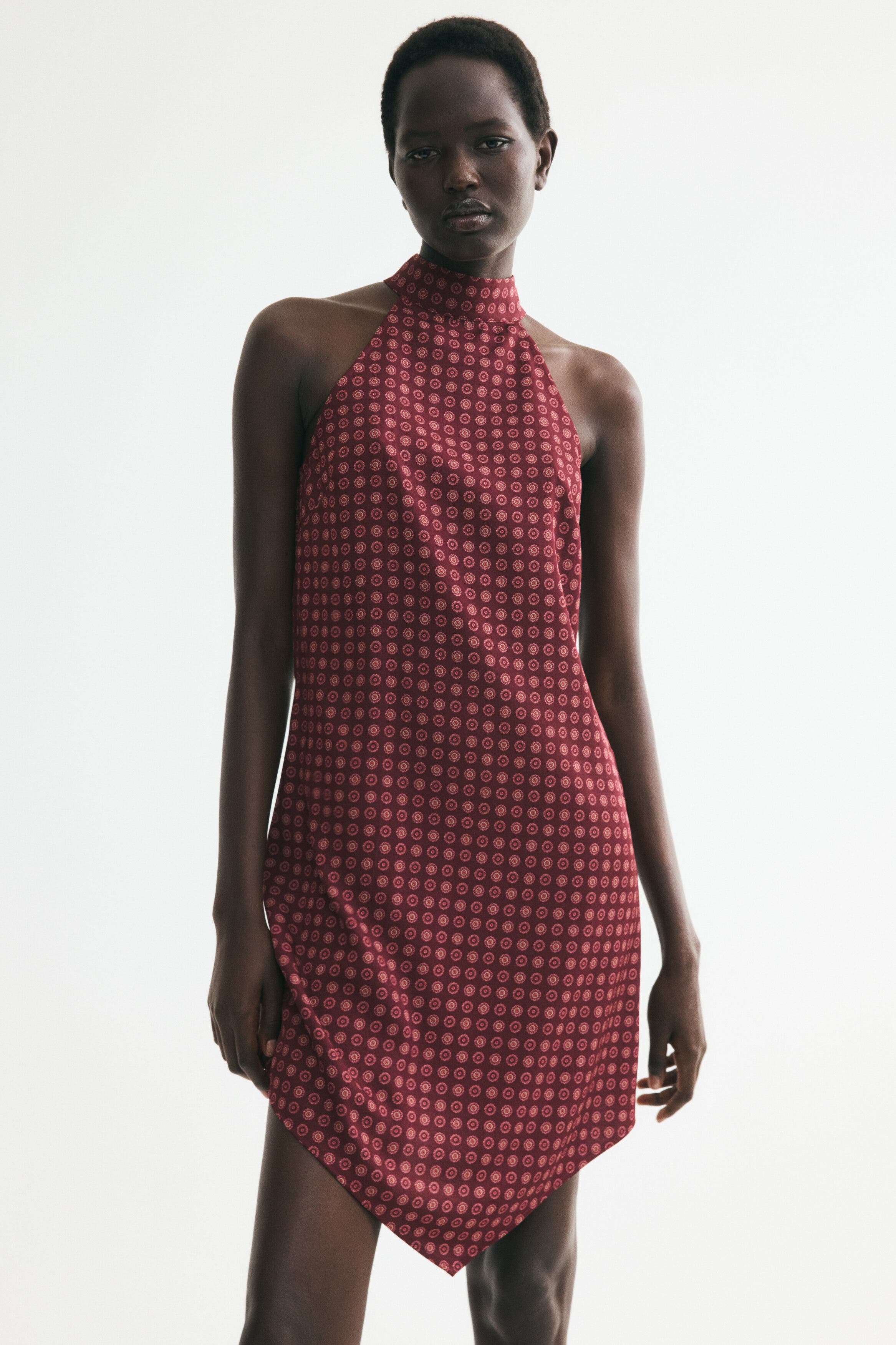 H&M Tie-detail Handkerchief Dress (Women) | Nordstrom