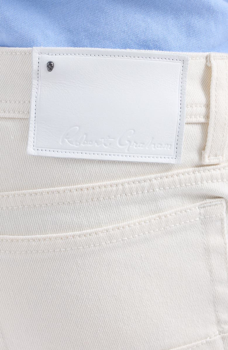 Robert Graham Cadiz Straight Leg Jeans, Alternate, color, White