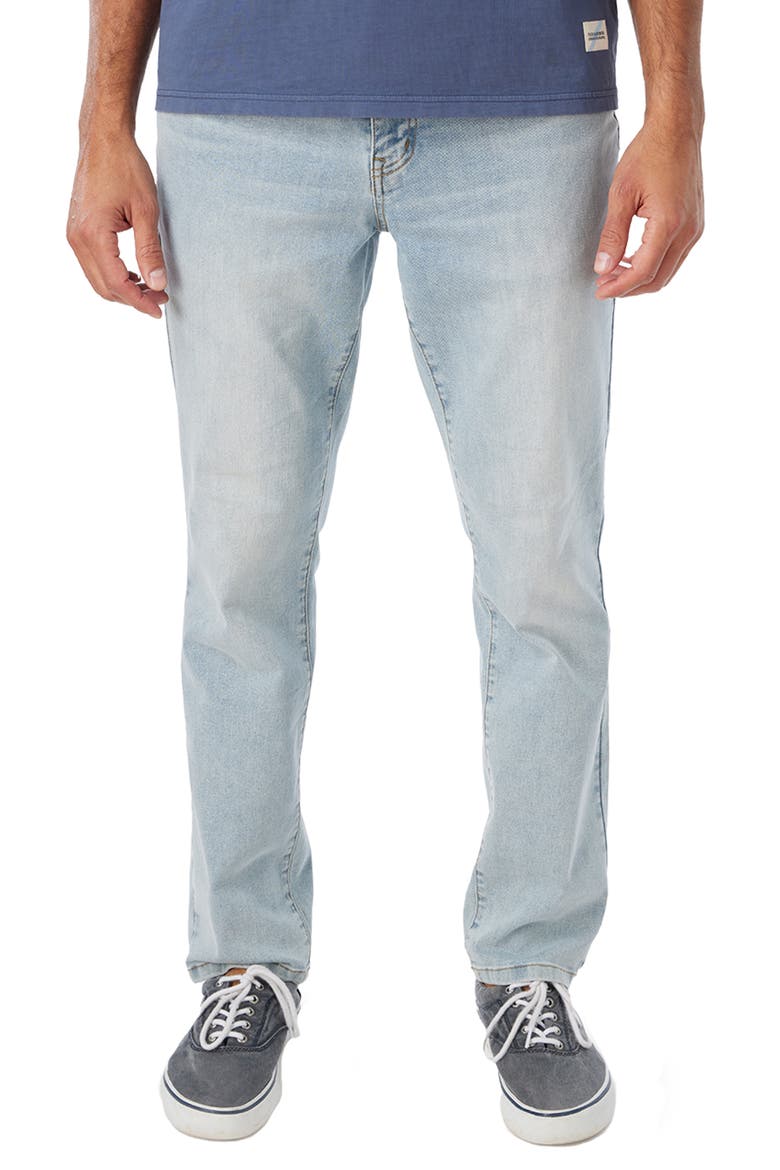 Driftwood Straight Leg Jeans, Main, color, LIGHT WASH