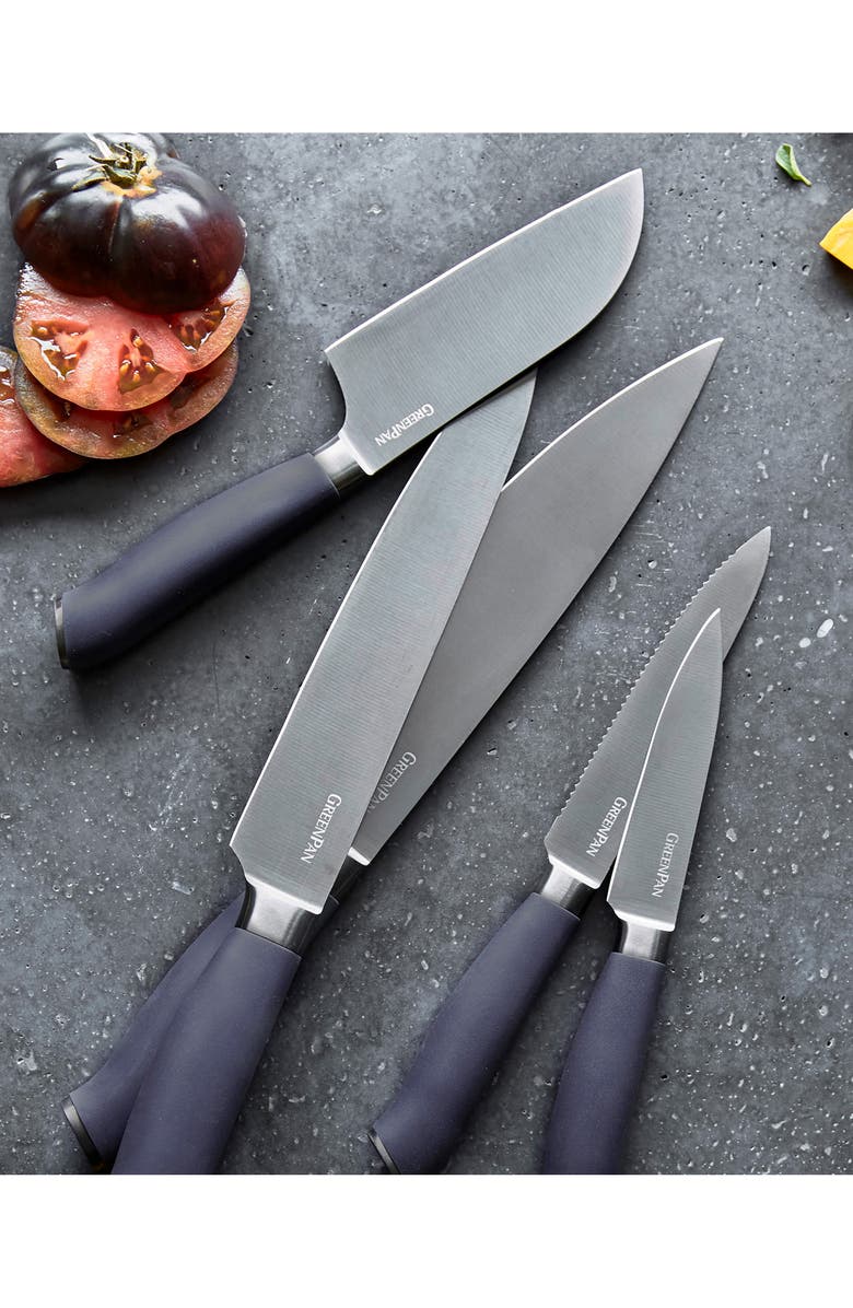 GreenPan Titanium Coated Chef's Knife, Alternate, color, Grey