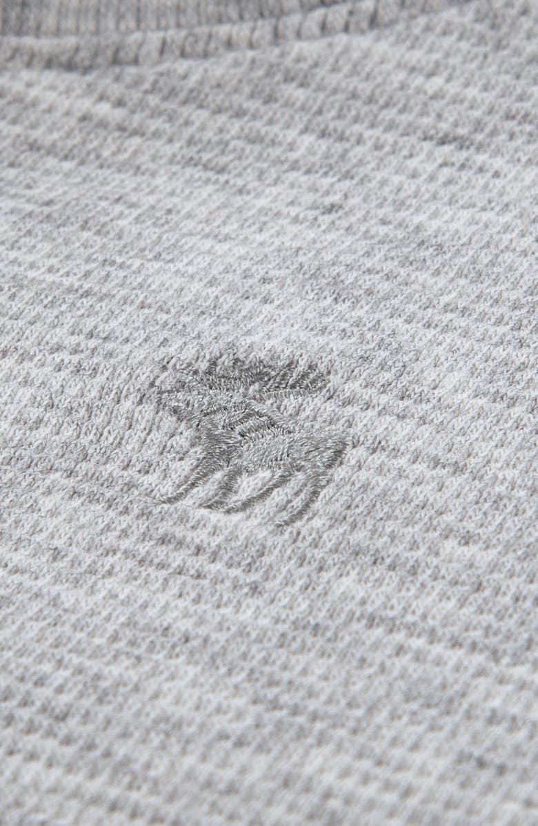abercrombie kids Kids' Waffle Henley, Alternate, color, Anf Light Grey Heather
