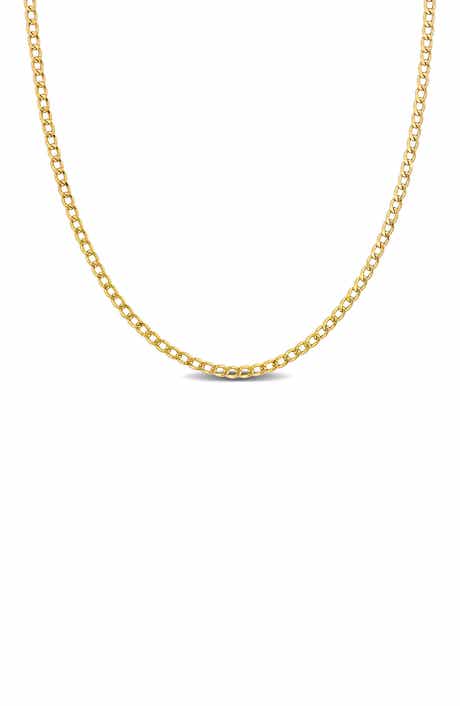 DELMAR Curb Chain Necklace