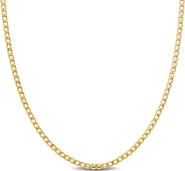 DELMAR Curb Chain Necklace