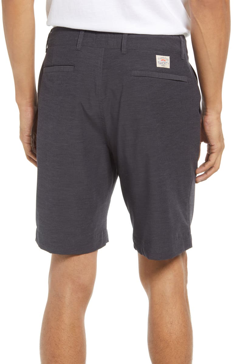 Faherty Belt Loop All Day 9-Inch Shorts, Alternate, color, Charcoal
