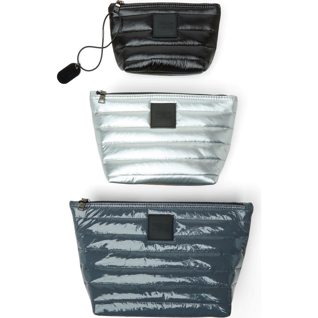 Think Royln Travel Trio Organizational Pouches In Multi