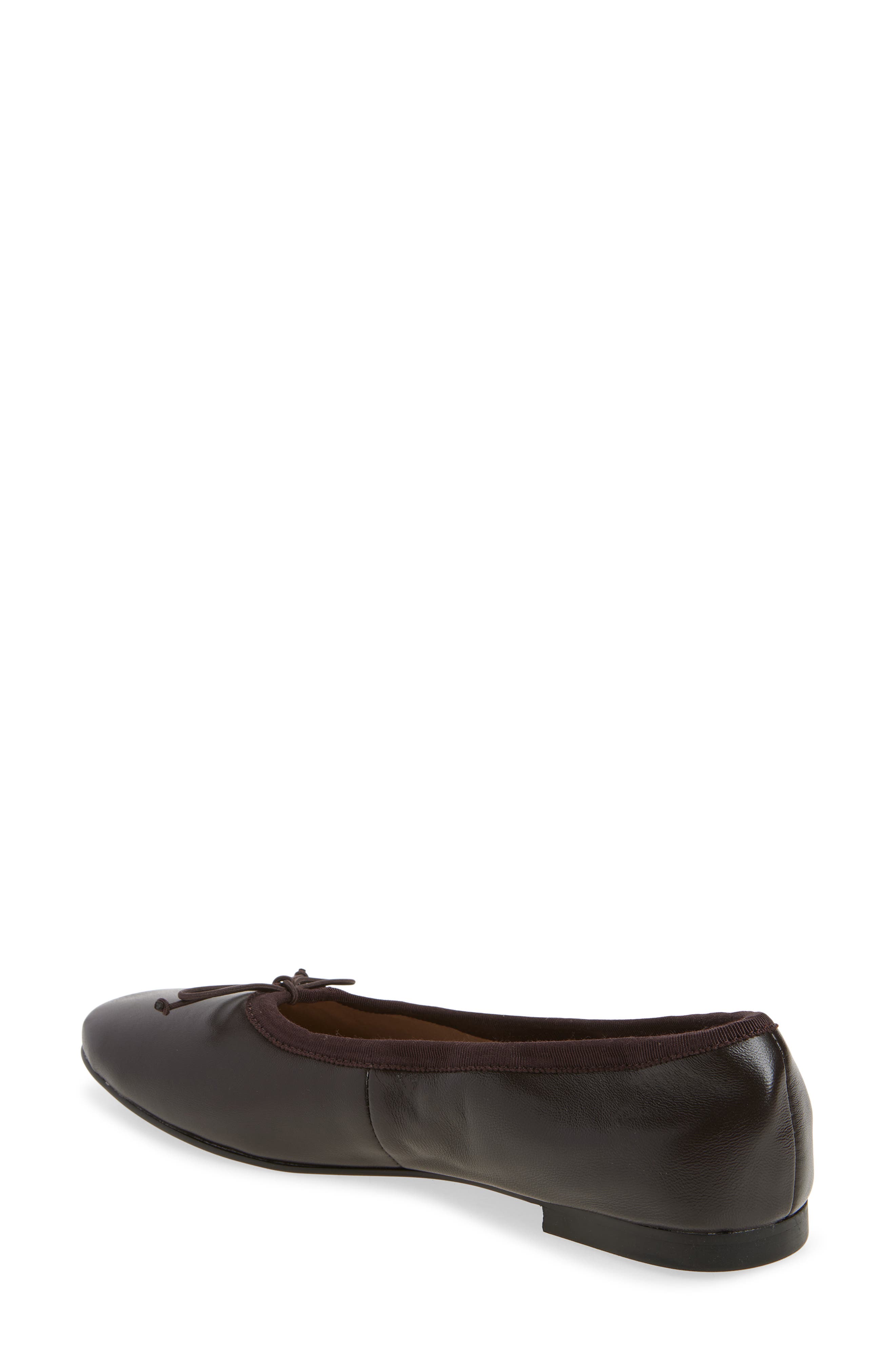 Chelsea Ballet Flat, Alternate, color, CHOCOLATE NAPPA