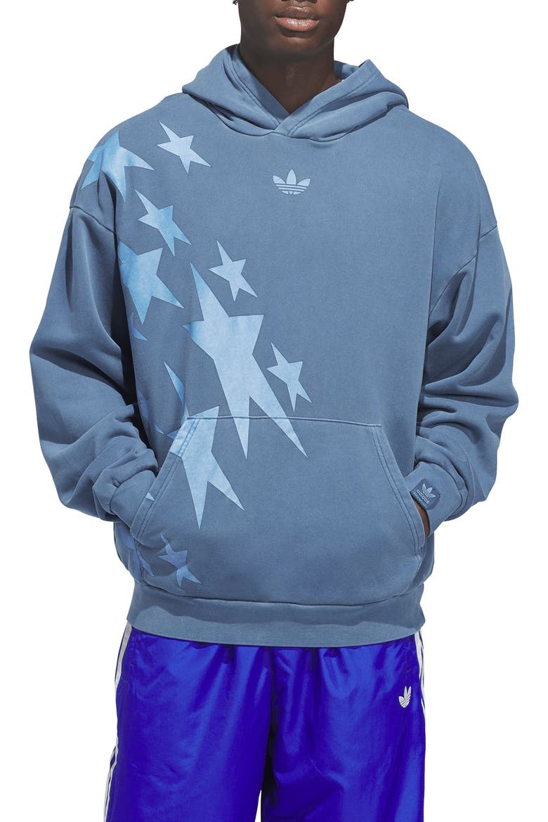 Star Hoodie, Main, color, PRELOVED INK