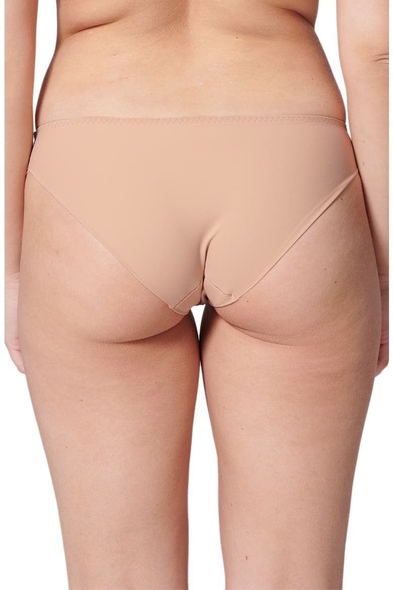 Reve Lace Bikini Cut Briefs, Alternate, color, BEIGE
