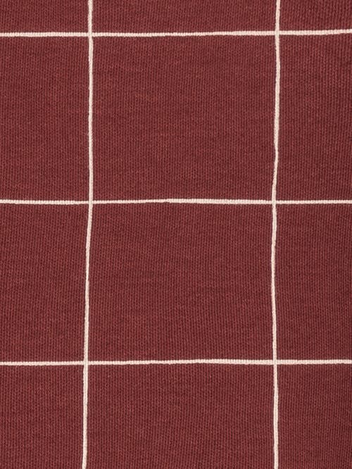 Colored Organics Organic Holiday 2 Piece Long Sleeve Jammie Set In Red